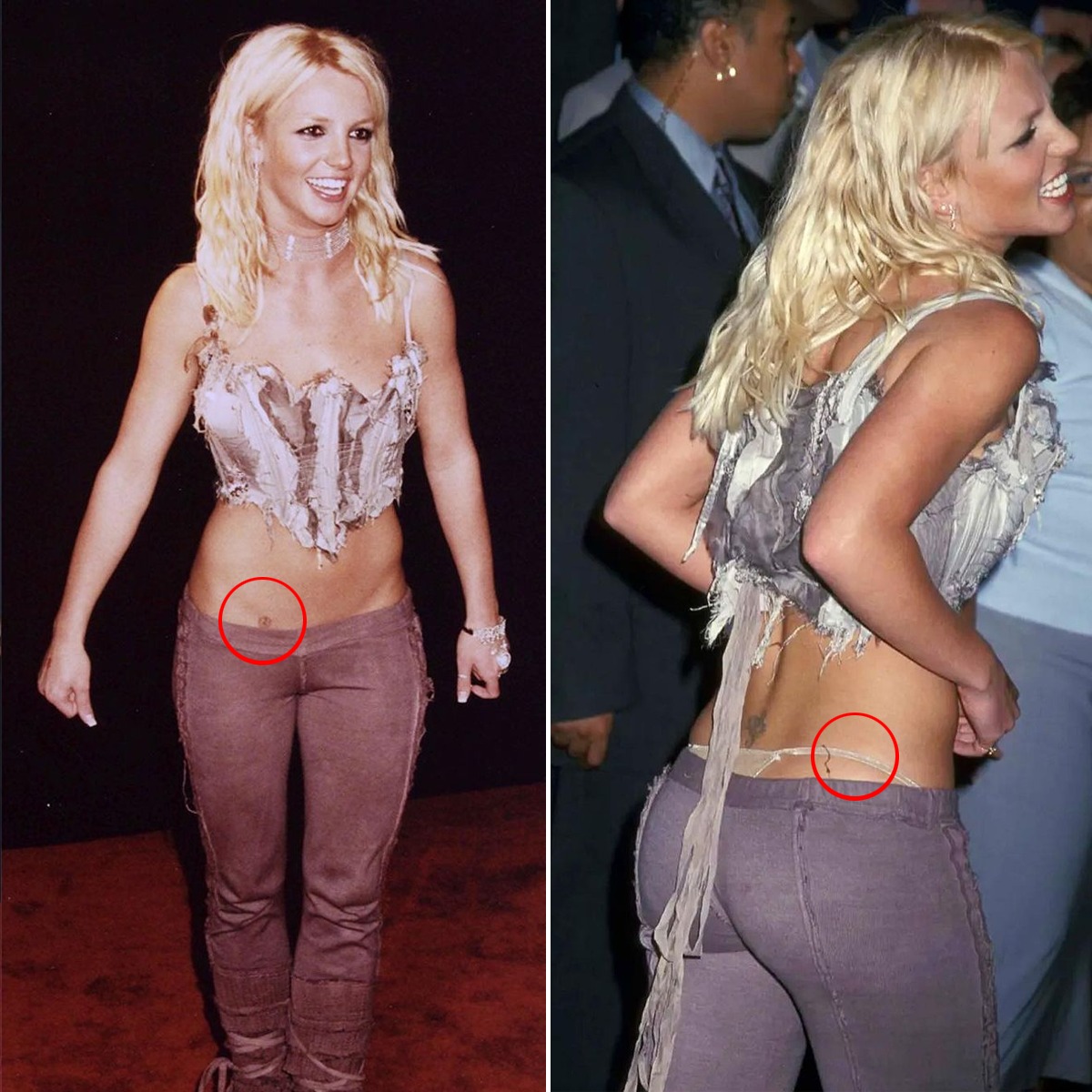 Britney Spears Turns Heads: The Iconic Whale Tail Look at an *NSYNC Bash Revealed!