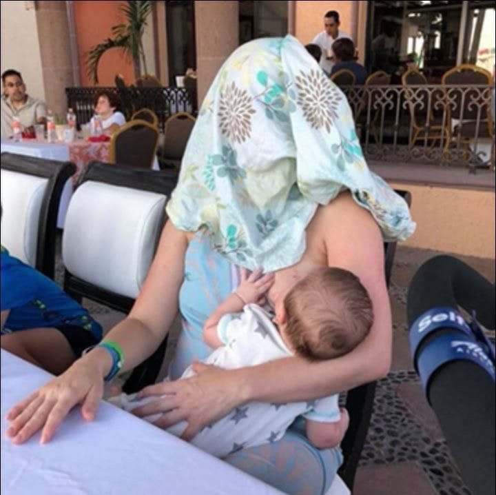 You Won’t Believe How This Mom Reacted When Told to Cover Up While Breastfeeding!