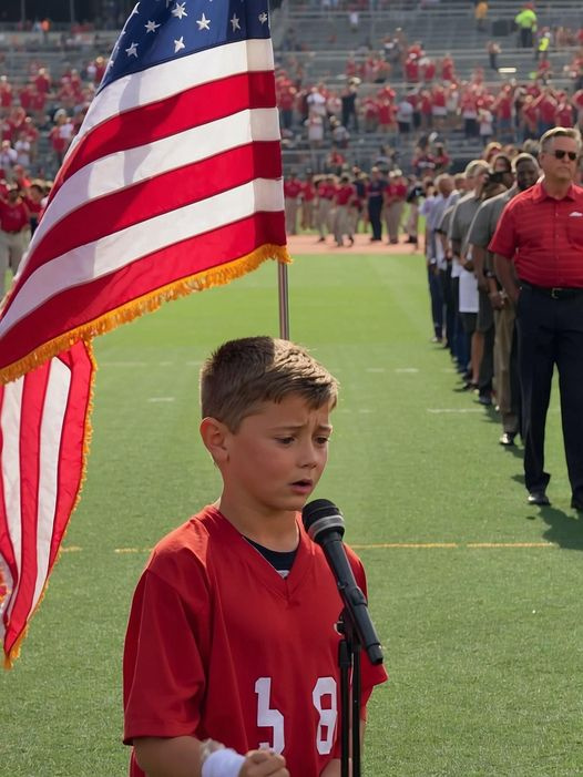 Heartwarming: Young Talent’s National Anthem Brings Grown Men to Tears!