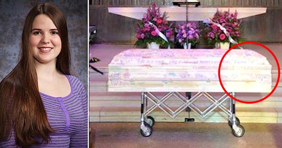 Teen Girl’s Tragic Death Takes a Shocking Turn When Her Mom Discovers Mysterious Scribbles on Her Casket