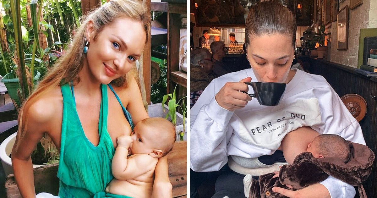 15 Celeb Moms Breaking Taboos: See How They’re Normalizing Public Breastfeeding!