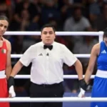 Boxer who broke down in tears and ended fight after 46 seconds explains why she did it as gender row rages on