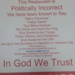 Wisconsin DQ Puts Up ‘Politically Incorrect’ Sign, Owner Doesn’t Back Down