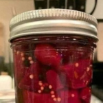 Healthy pickled beets…