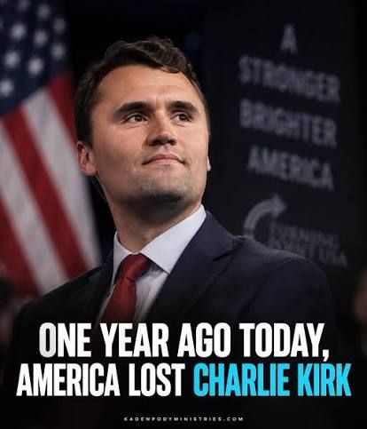 One year ago today, the murder of Charlie Kirk left a young wife without her husband, two children without their father and a generation of Christians mourning a courageous voice for biblical