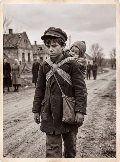 The Little Boy Who Carried His Baby Sister Across War-Torn Hungary in 1945